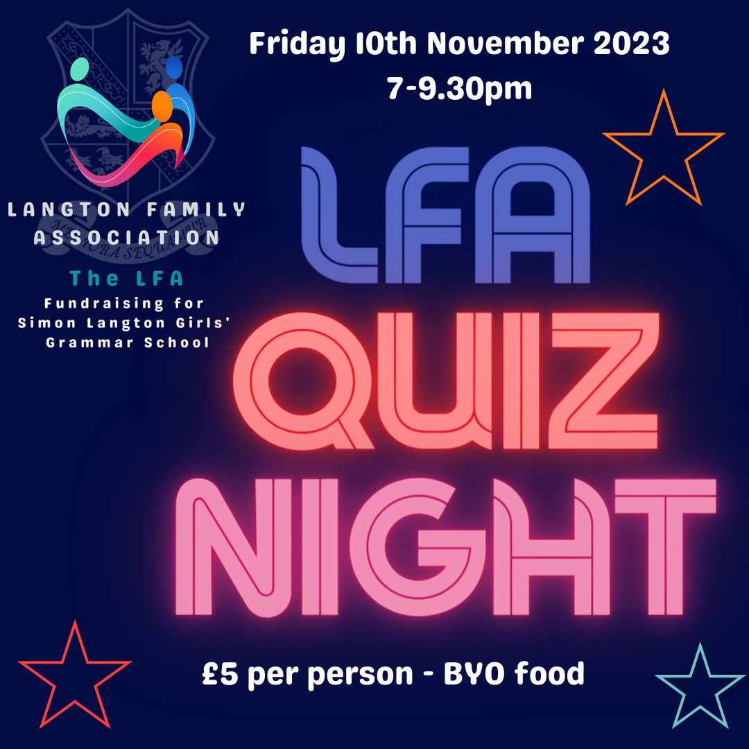 LFA Quiz Night - Friday 10th November 2023