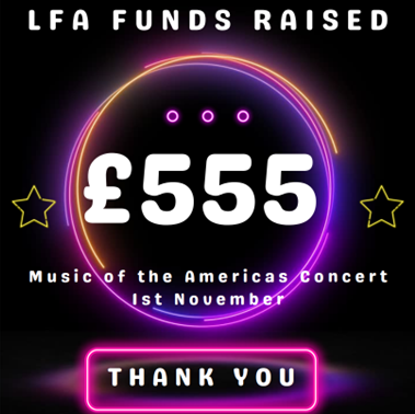 Music of the Americas Concert LFA Funds Raised