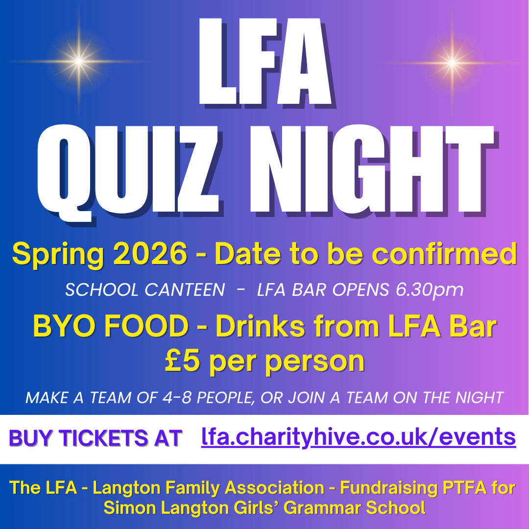 LFA Spring Quiz - Date to be confirmed
