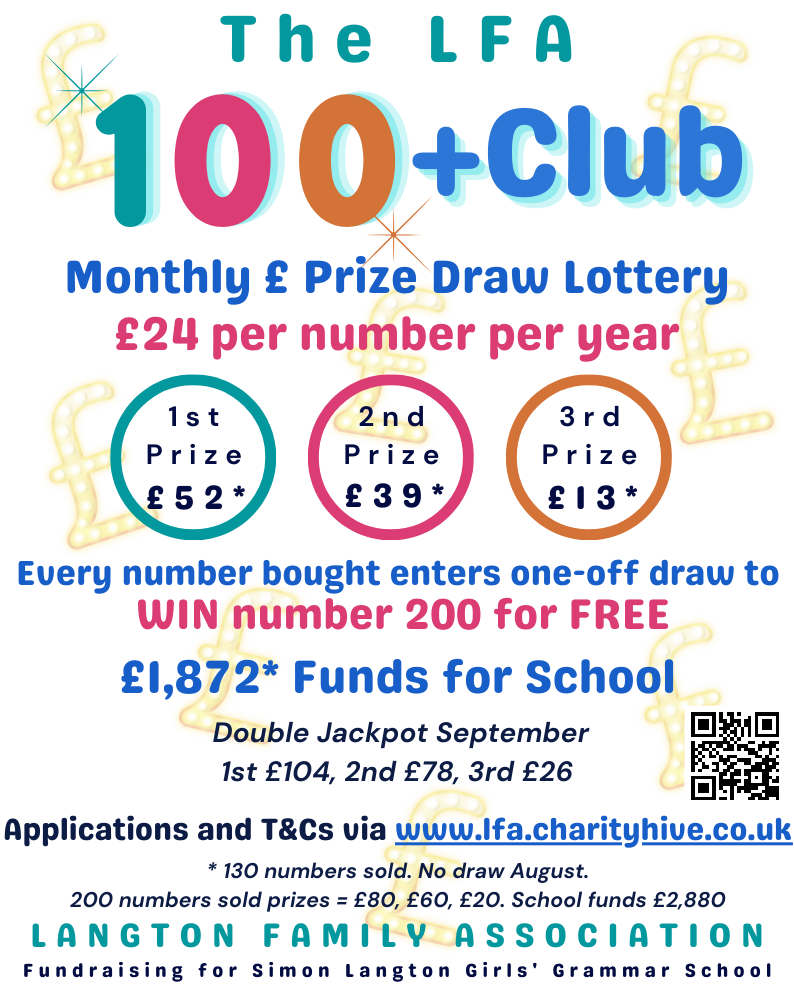 LFA 100 Club - New Lottery year